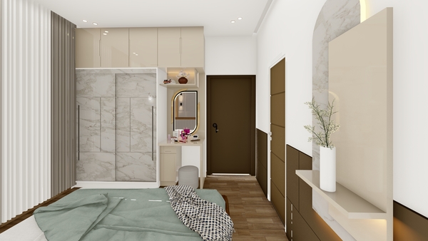 Dr. Ramees Bedroom 4 Wardrobe